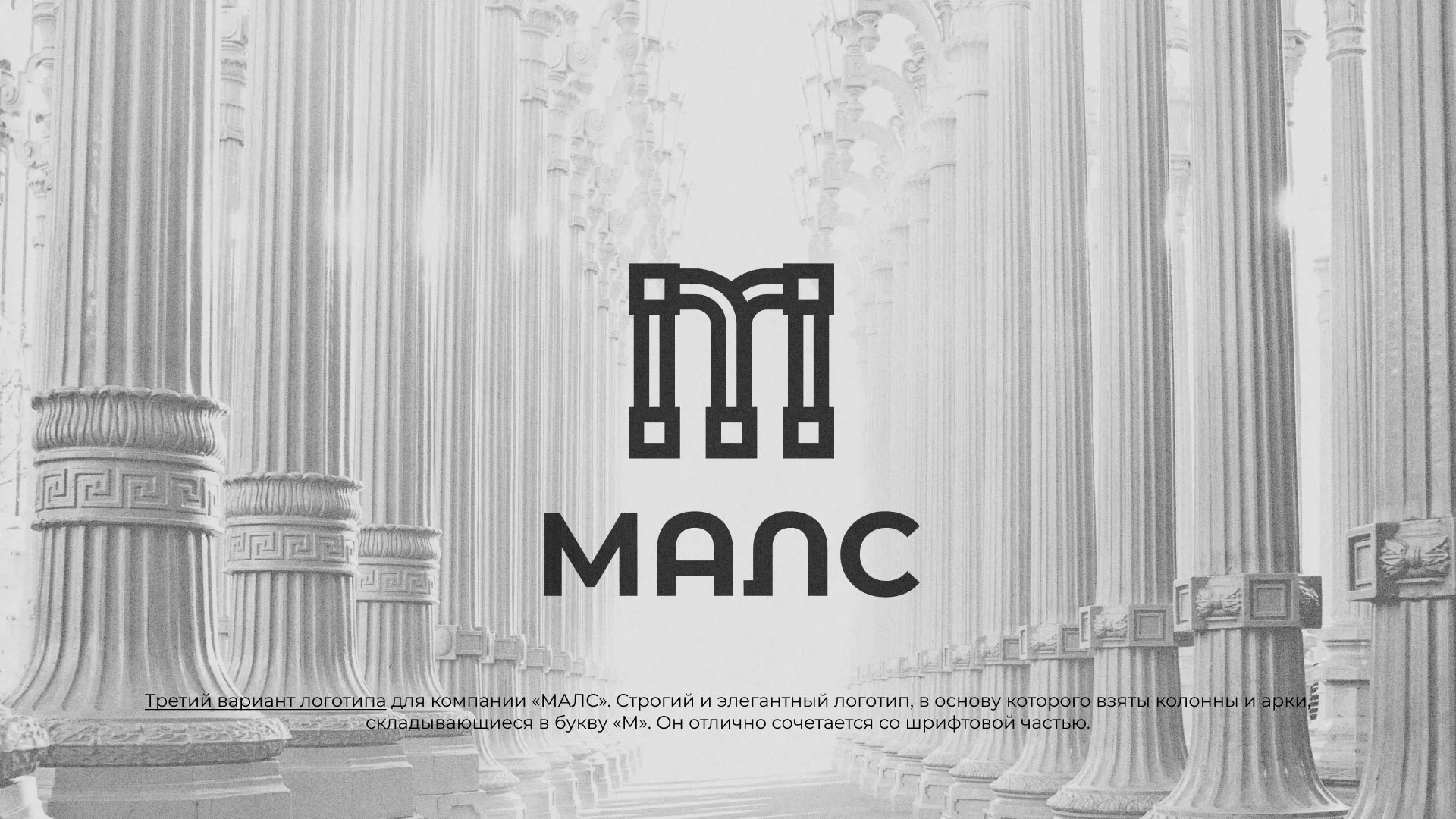 Разработка логотипа компании «МАЛС» в Великом Новгороде