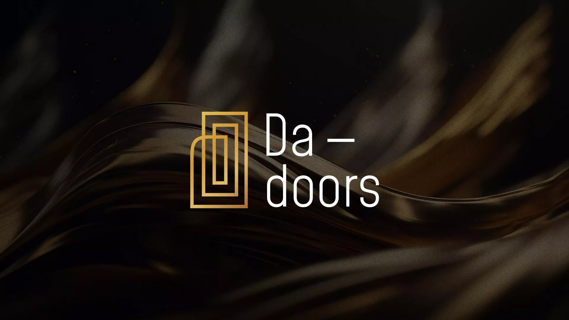 Разработка логотипа для компании «DA-DOORS» в Великом Новгороде